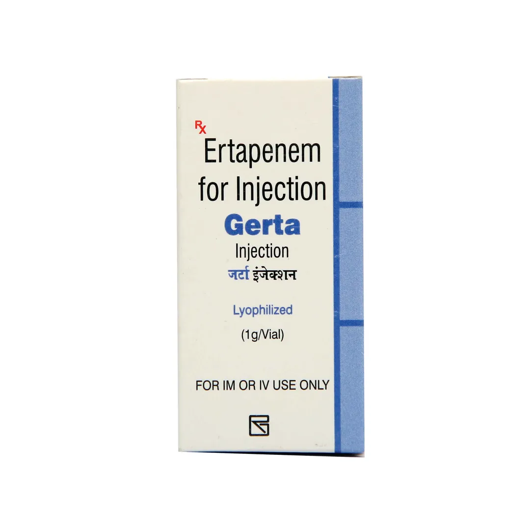 Gerta 1gm (Ertapenem) Injection image 1