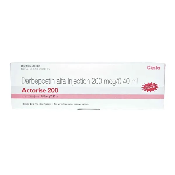 Actorise 200mg (Darbepoetin alfa) Injection image 1