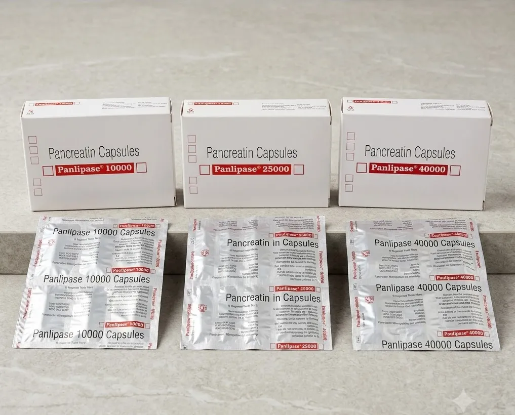 Panlopase 10000 / 25000 / 40000 Capsules image 1