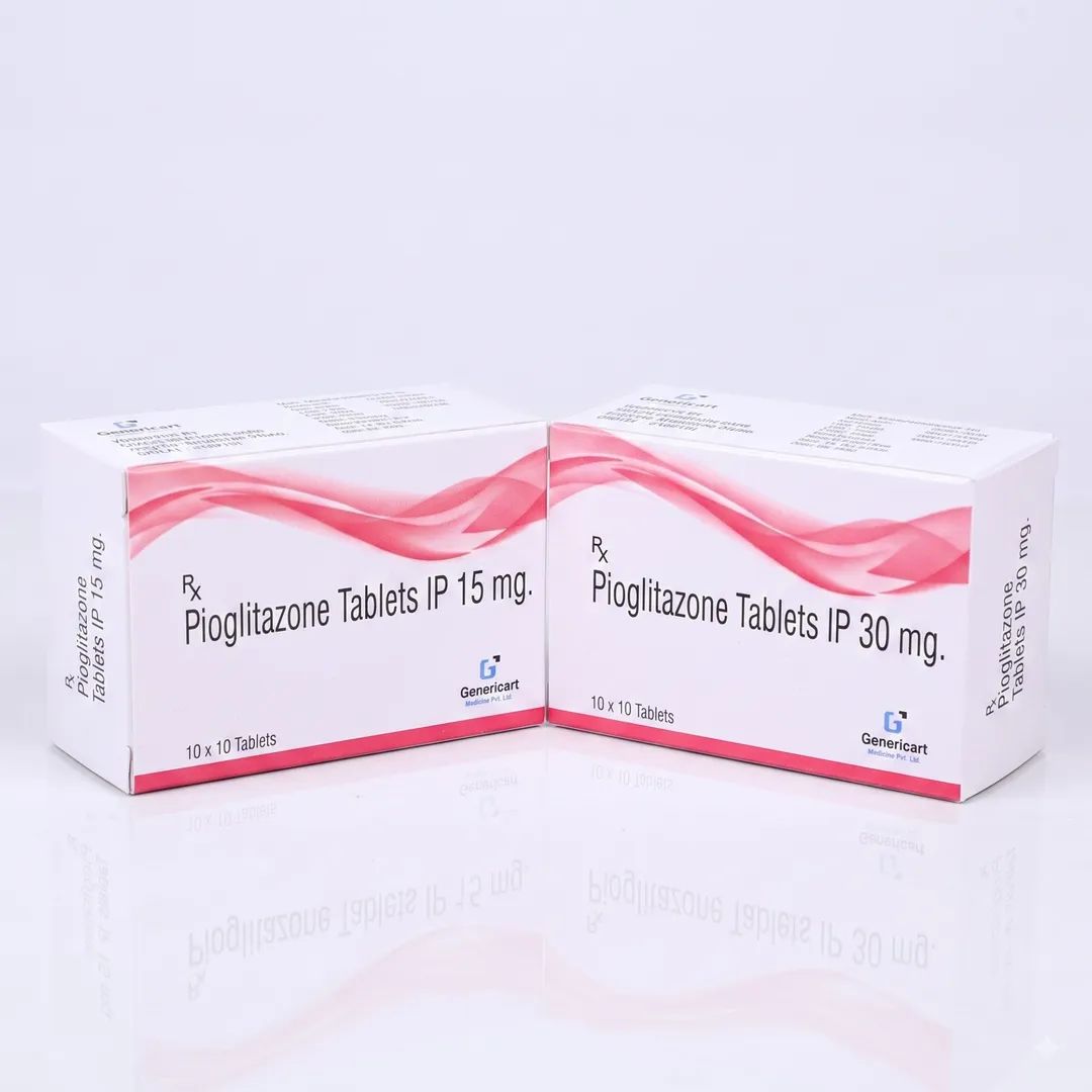 Pioglitazone 15mg/30mg Tablets – Pharmaceutical Exporter & Dropshipping from India