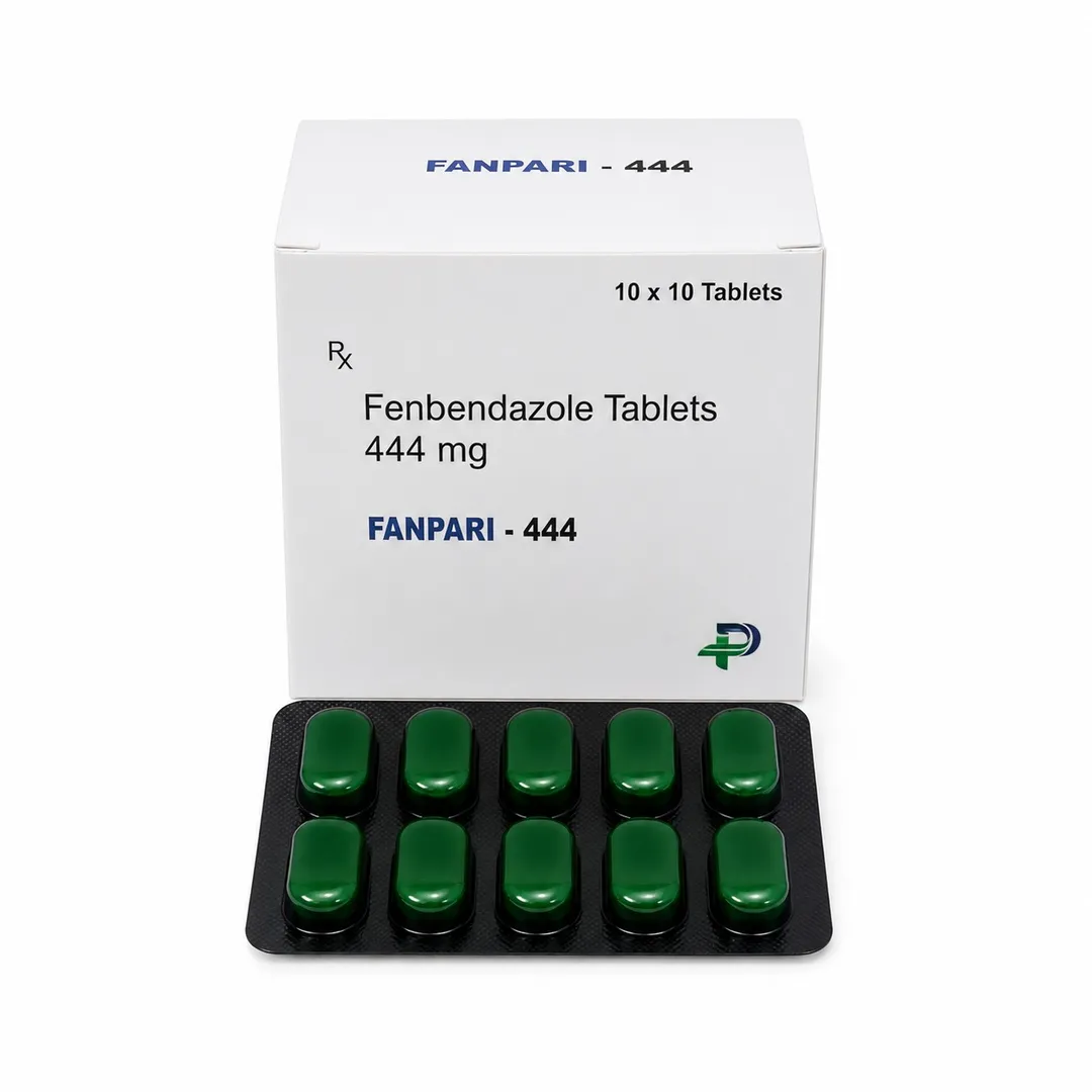 Fenbendazole 444mg Tablets: High-Concentration Veterinary Anthelmintic | Verified Pharmaceutical Exp image 1