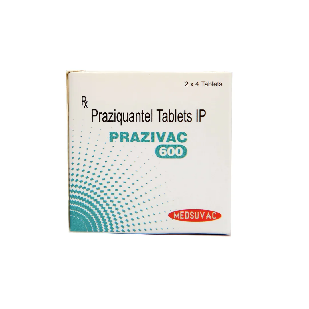 Prazivac 600mg (Praziquantel ) Tablet image 1