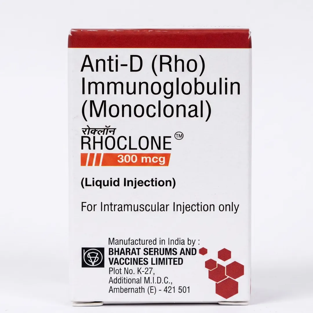 Anti-D 300 mcg Injection (Anti Rh D Immunoglobulin) – Fast International Supply from India