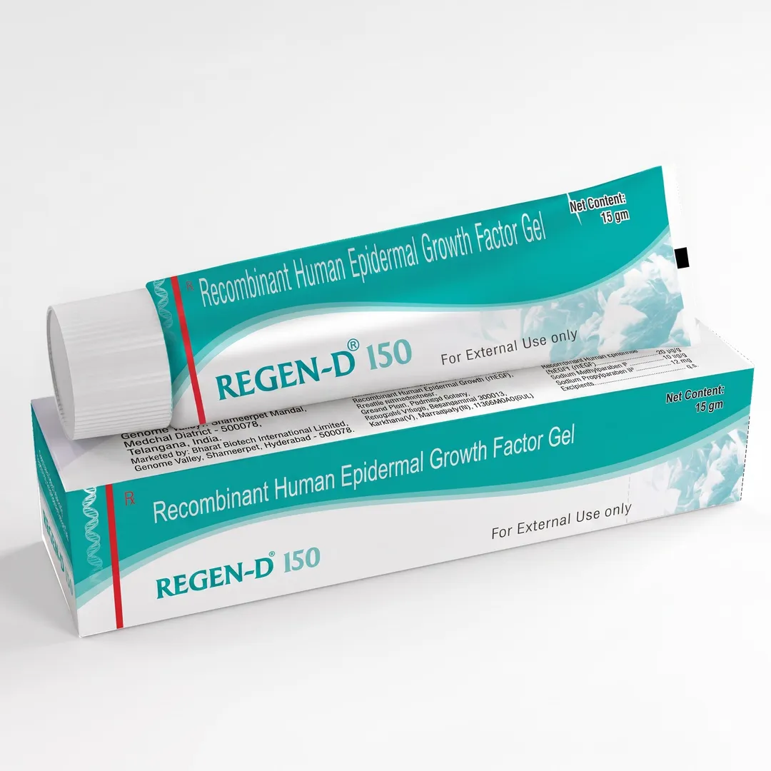 Recombinant Human Epidermal Growth Factor (rhEGF) Gel 150 mcg/g image 1