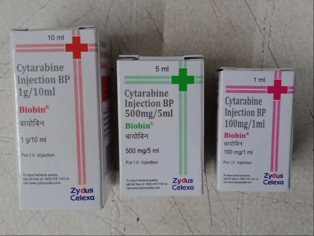 Cytarabine 100mg / 500mg / 1000mg Injection – Trusted Global Supplier from India