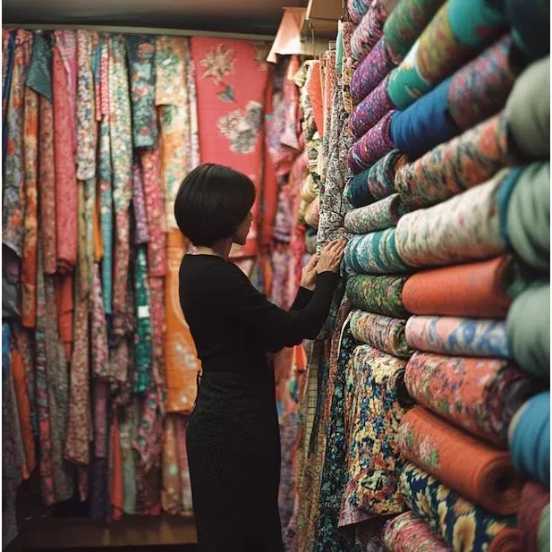Rayon Fabric Dealer with a Wide Range of Options S...