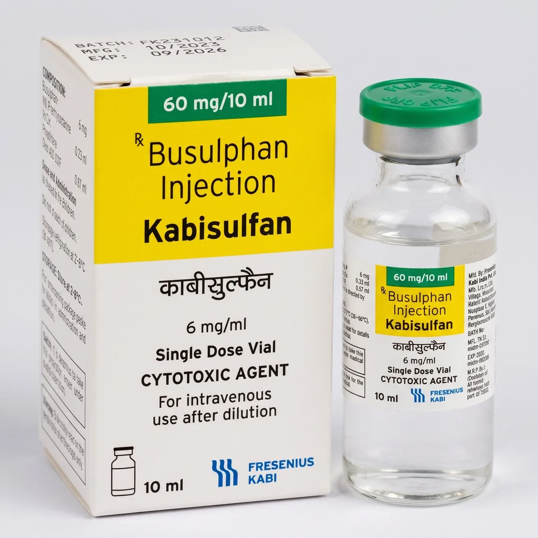 Busulfan 60mg Injection Global Supplier|Hospital Supply, Pharma Distributors & Personal Import