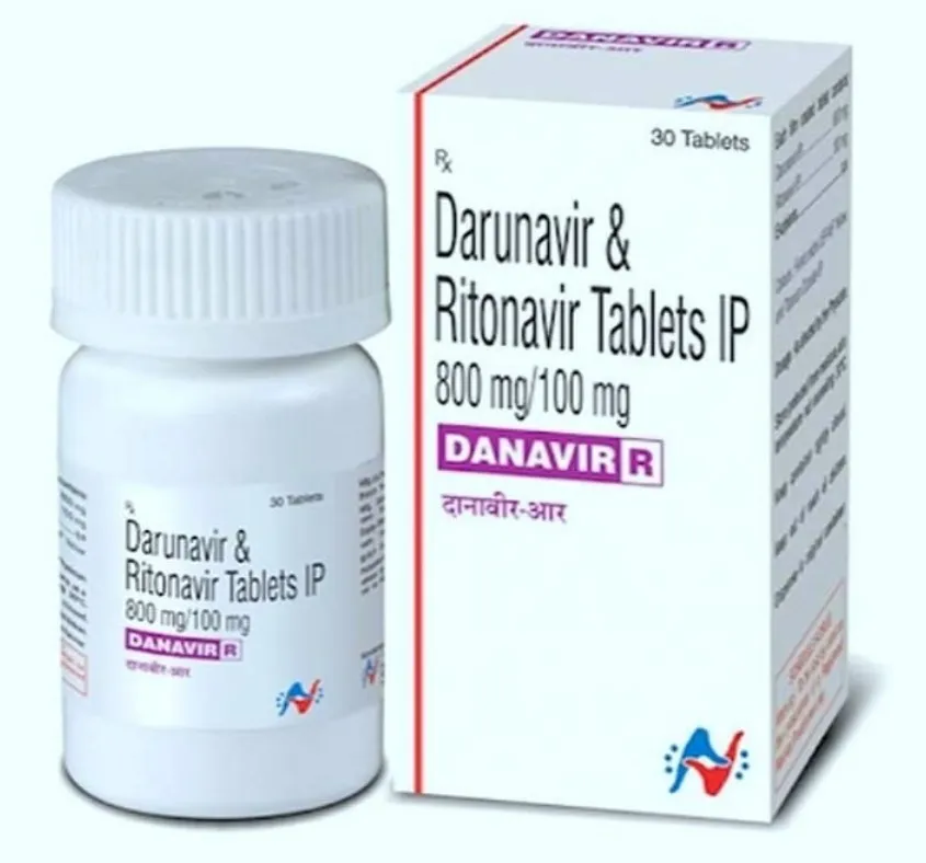 Darunavir/Ritonavir (DRV/r) 800/100mg Tablets β Trusted WHO-GMP Exporter from India