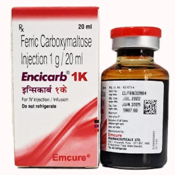 Encicarb 1K (Ferric Carboxymaltose) Injection – Best Price Supplier & Global Exporter to UAE, UK, US