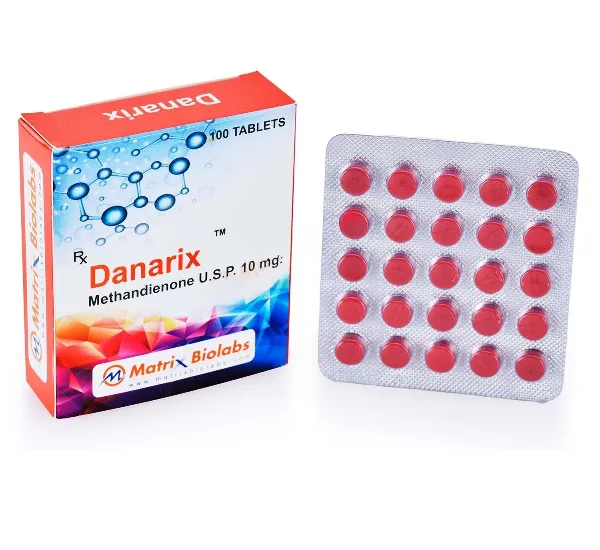 Danarix: (Methandienone U.S.P 10mg) Tablet image 1