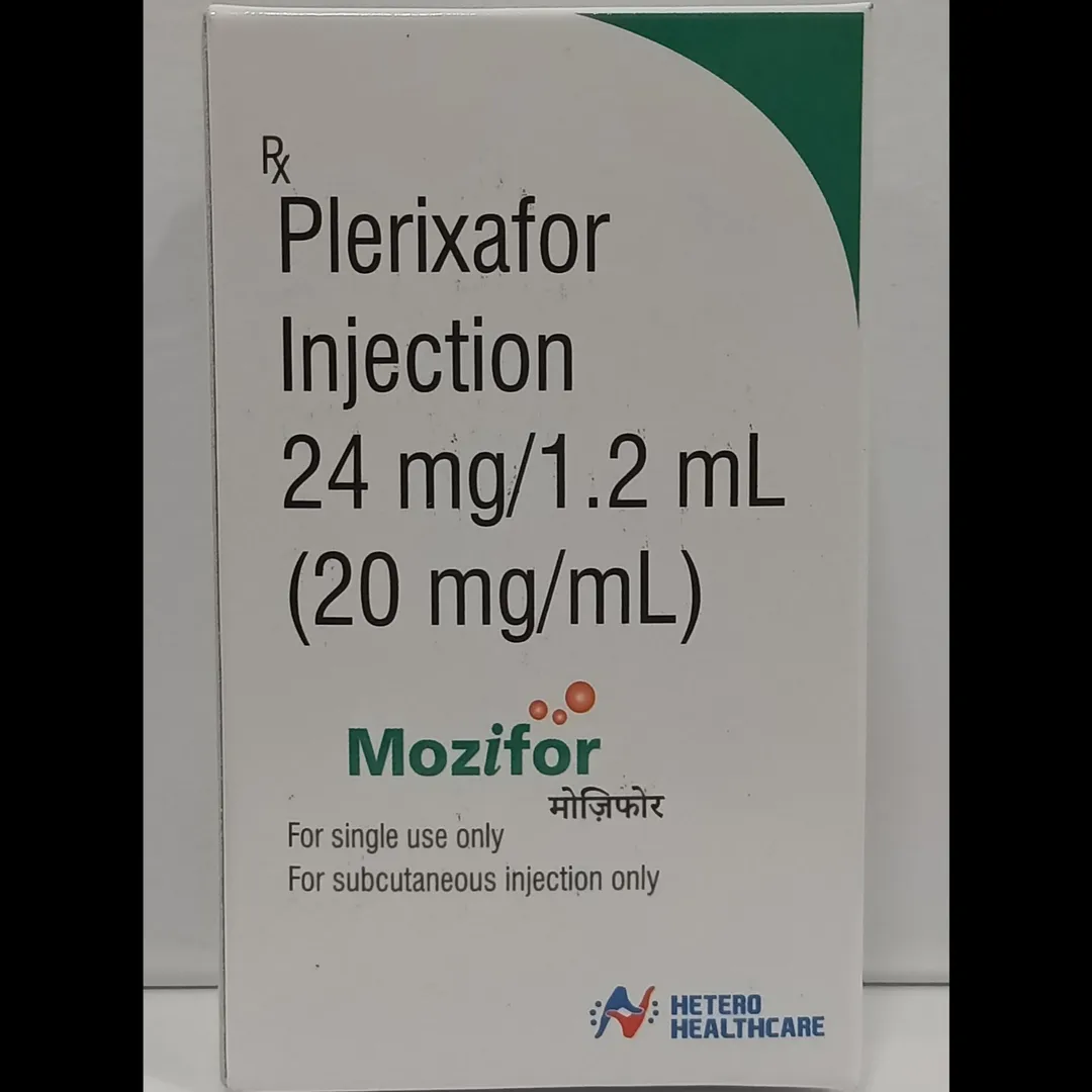 Plerixafor 24mg/1.2ml Injection Global Exporter & Supplier from India