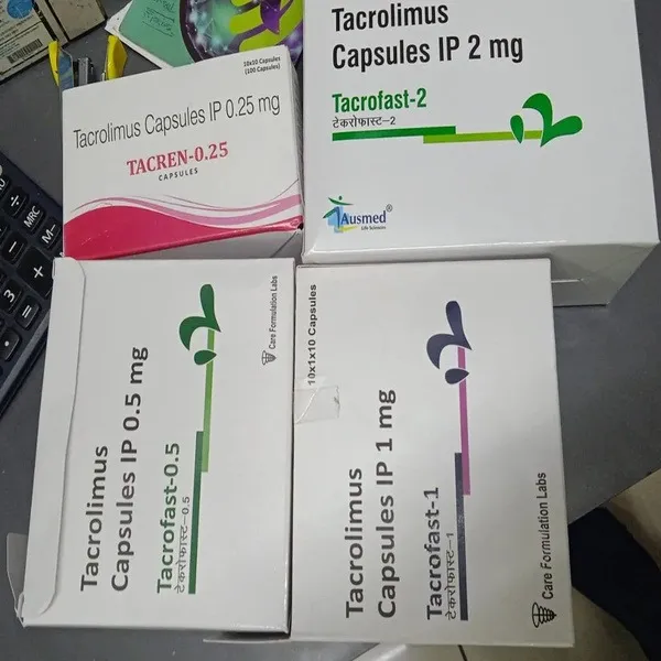 Tacrofast 0.5 mg / 1 mg / 2 mg Tablet (Tacrolimus) β Global Supplier from India