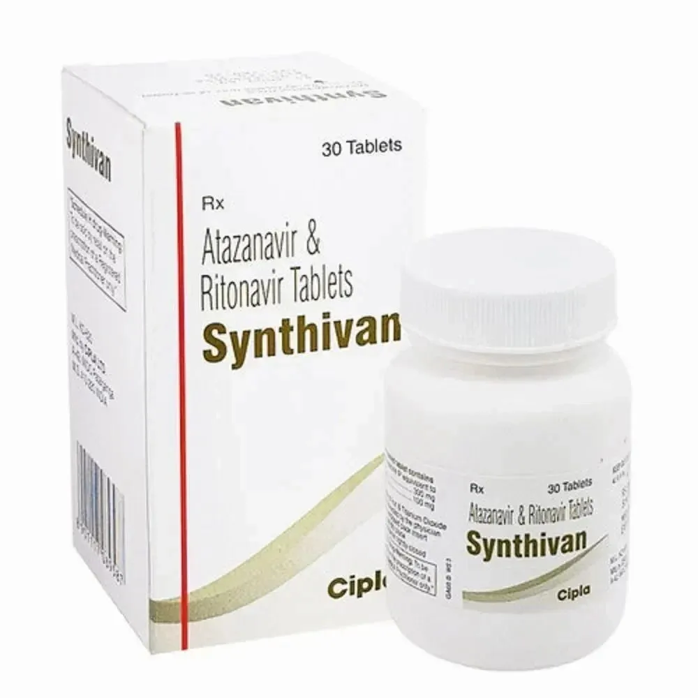 Atazanavir/Ritonavir (ATV/r) 300/100mg Tablets Exporter from India | Fast Delivery Globally