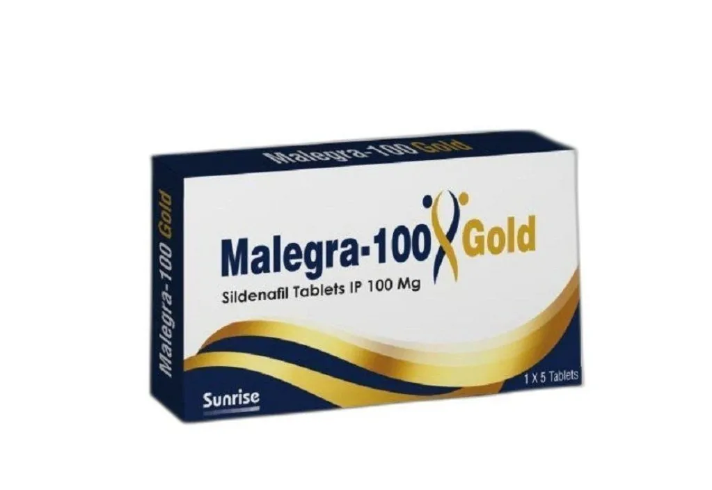 Malegra 100 Gold (Sildenafil 100 mg + Dapoxetine 60 mg) Tablet Exporter from India