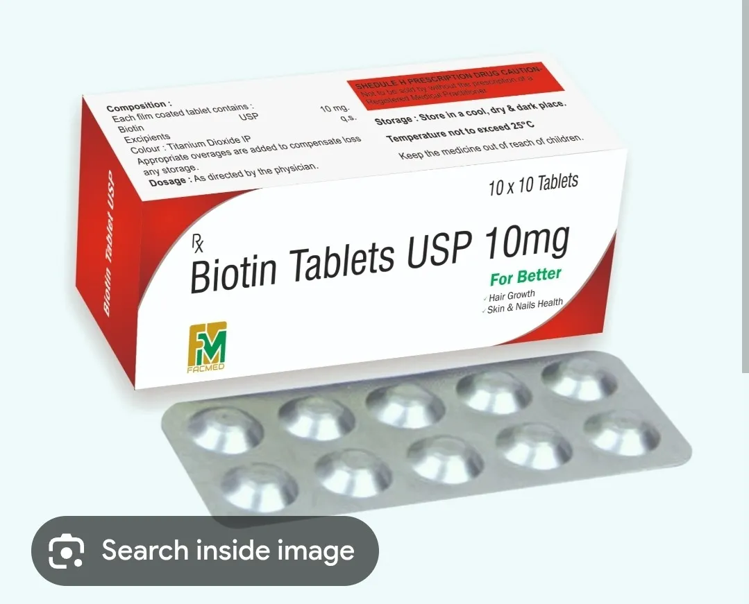 Biotin Tablets Exporter from India – Best Hair, Skin & Nail Vitamin Supplement Supplier Worldwide |