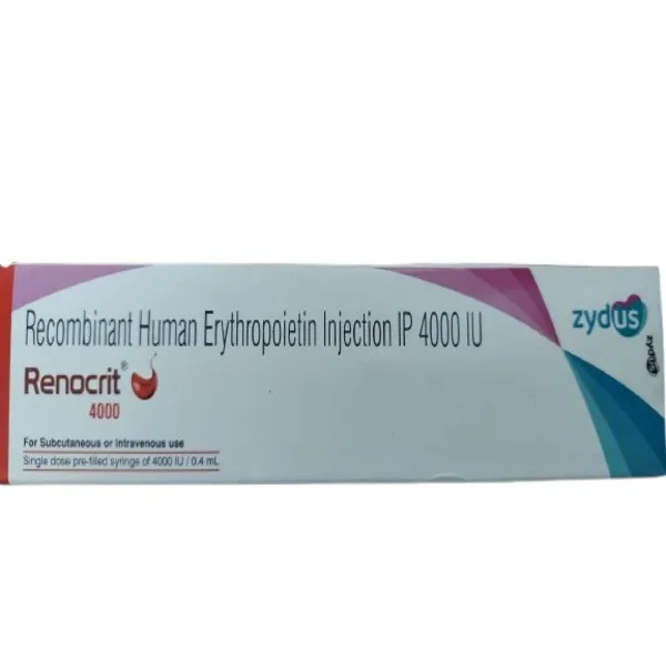 Recombinant Human Erythropoietin Alfa Injection 4000 IU Exporter from India | Fast Delivery Globally
