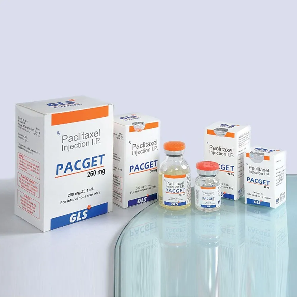 Paclitaxel 30mg / 100mg / 260mg Injection Exporter from India | Global Oncology Supply by Cordium