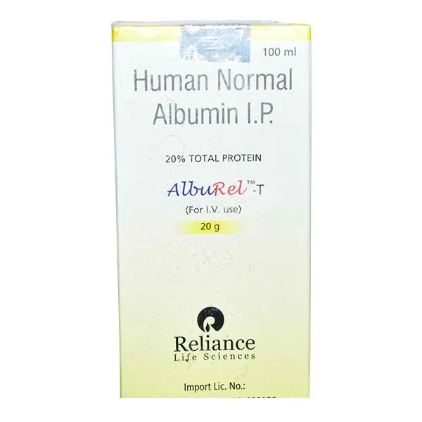 Alburel -T 20% (Albumin ) 100 ML image 1