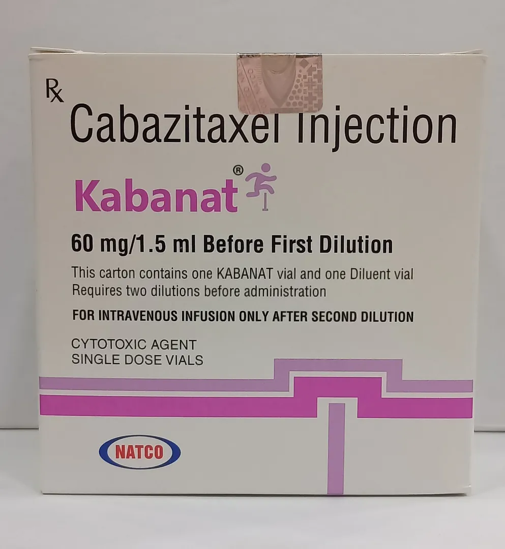 Cabazitaxel 60 mg/1.5 ml Injection – Global Supply by Cordium Pharmaceuticals Pvt Ltd image 1