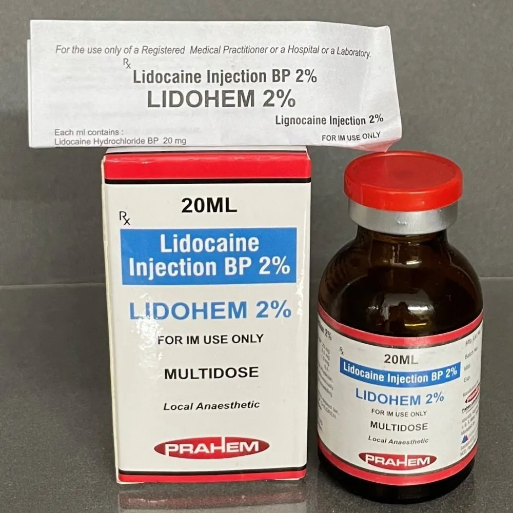 Lidocaine 2%/20mg/ml inj Washington (USA), London (UK), South Africa, and Dubai (UAE) image 1