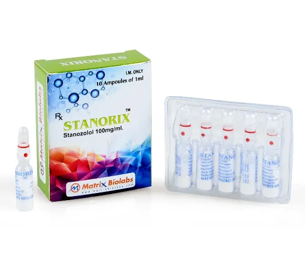 Stanorix: (Stanozolol 100 mg/ml) Injection image 1