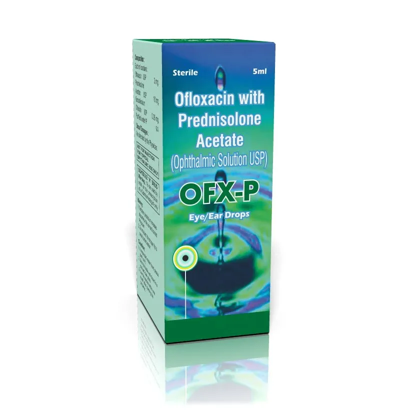 OFX-P (Ofloxacin & Prednisolone) Eye/Ear Drops image 1