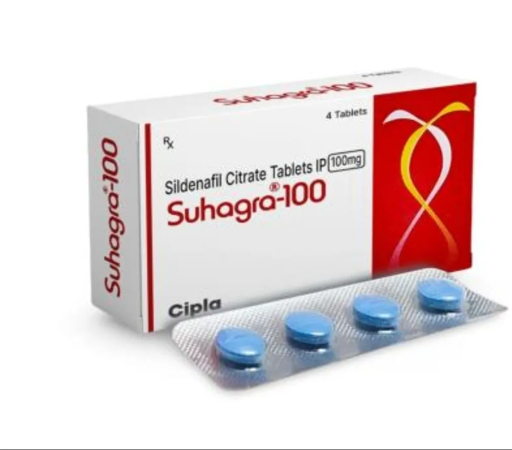 Suhagra 100mg Tablet – Sildenafil Citrate 100mg | Export Supply From India