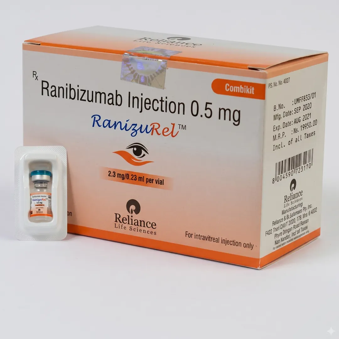 Ranibizumab Injection Exporter & Dropshipper from India | Cordium Pharmaceuticals Pvt Ltd