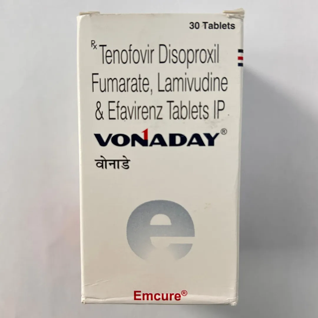 Vonaday Tablets (Tenofovir Disoproxil + Lamivudine + Efavirenz): Trusted HIV Antiretroviral Export