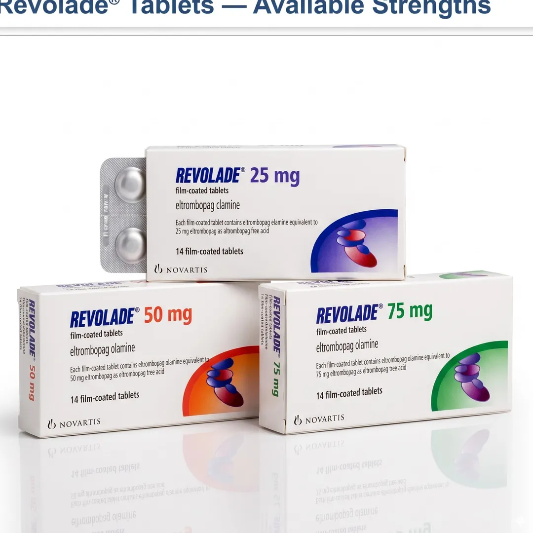 Revolade Tablets (Eltrombopag): A Complete Guide for USA, UK, UAE & South Africa