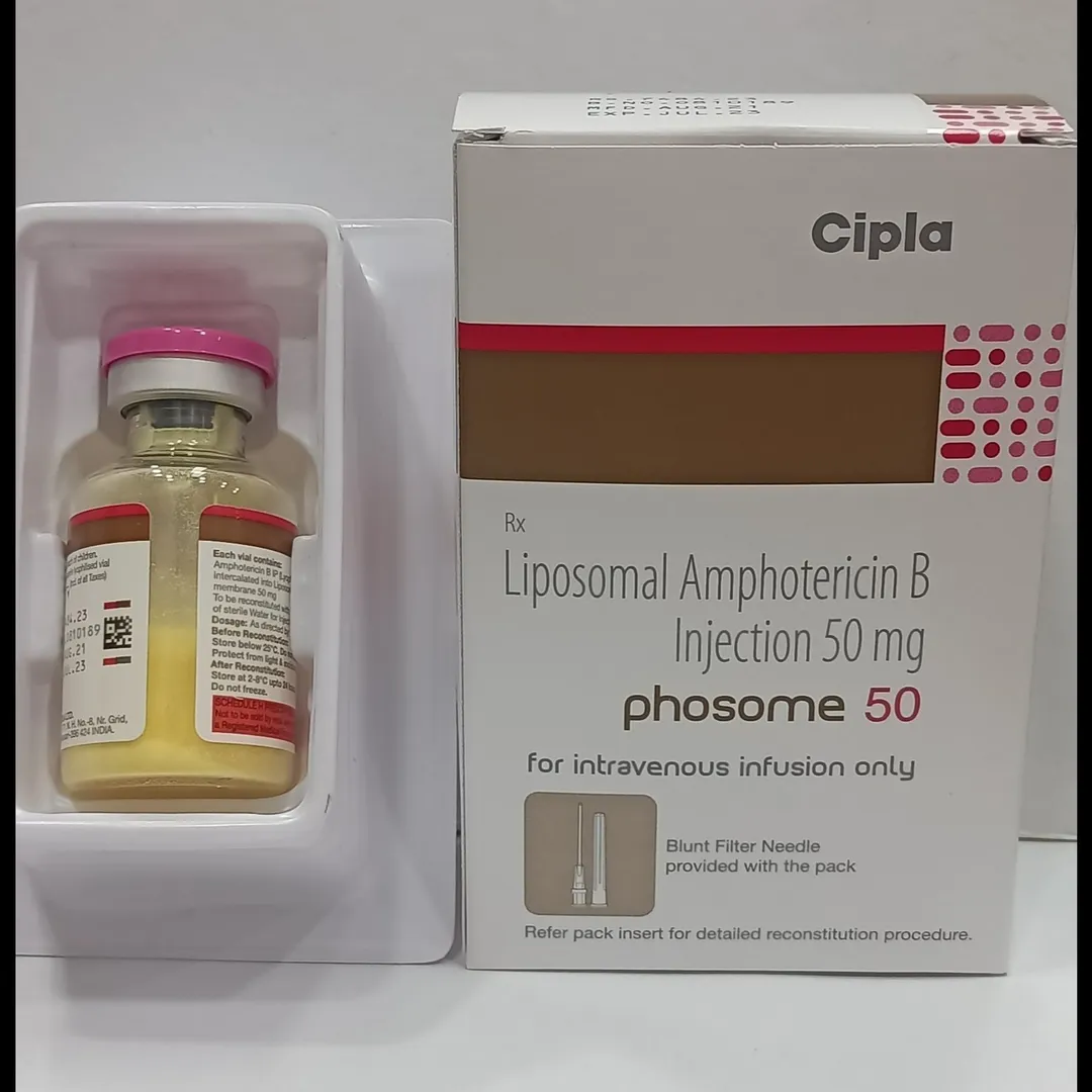 Amphotericin B Liposomal Injection 50mg – Advanced Antifungal Treatment | Trusted Global Supplier