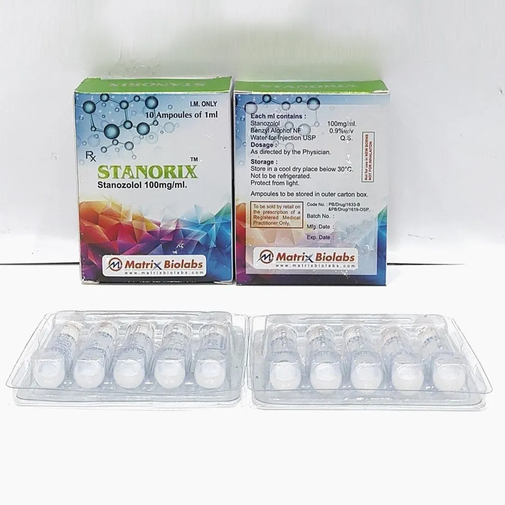 Stanorix (Stanozolol 100 mg/ml) Injection β Premium Export by Cordium Pharma