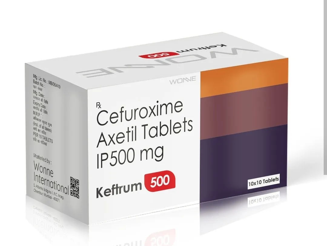 Cefuroxime Axetil Tablets 500 mg Exporter from India | Trusted Global Supplier – Cordium Pharma
