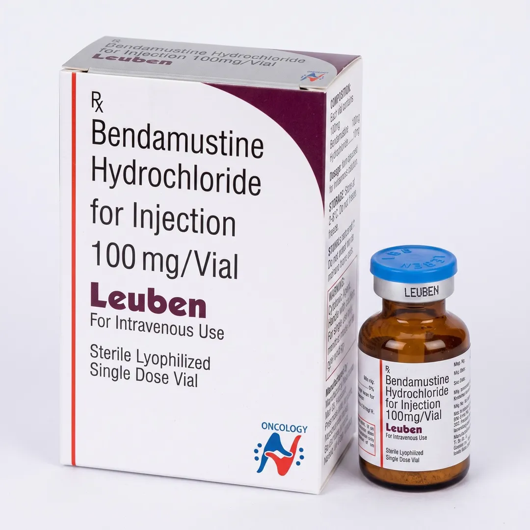 Bendamustine Injection Supplier & Exporter in India | Cordium Pharmaceuticals