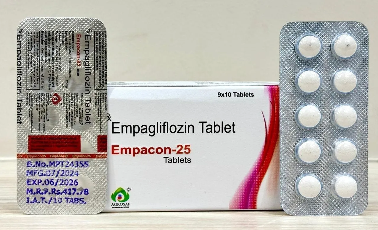Empagliflozin 10 mg / 25 mg Tablets Exporter from India | Fast Delivery Globally