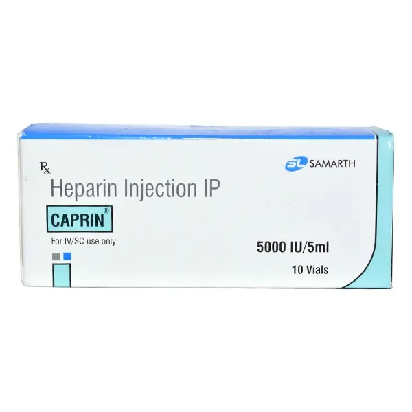 Caprin 5000IU (Heparin) Injection image 1