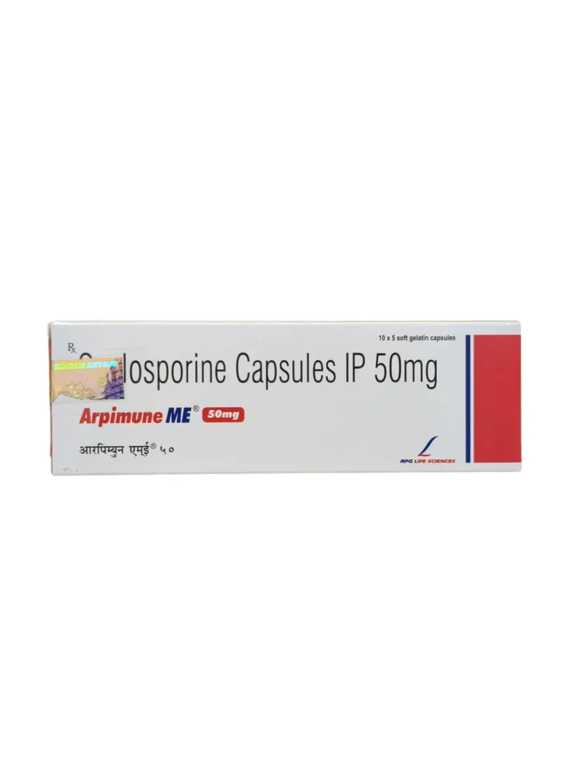 Arpimune ME 50mg (Ciclosporin) Capsule image 1