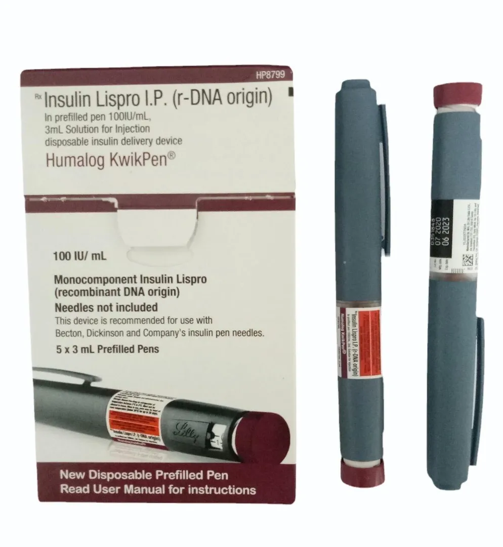 Insulin Lispro 100IU/ml injection Washington (USA), London (UK), South Africa, and Dubai (UAE). image 1