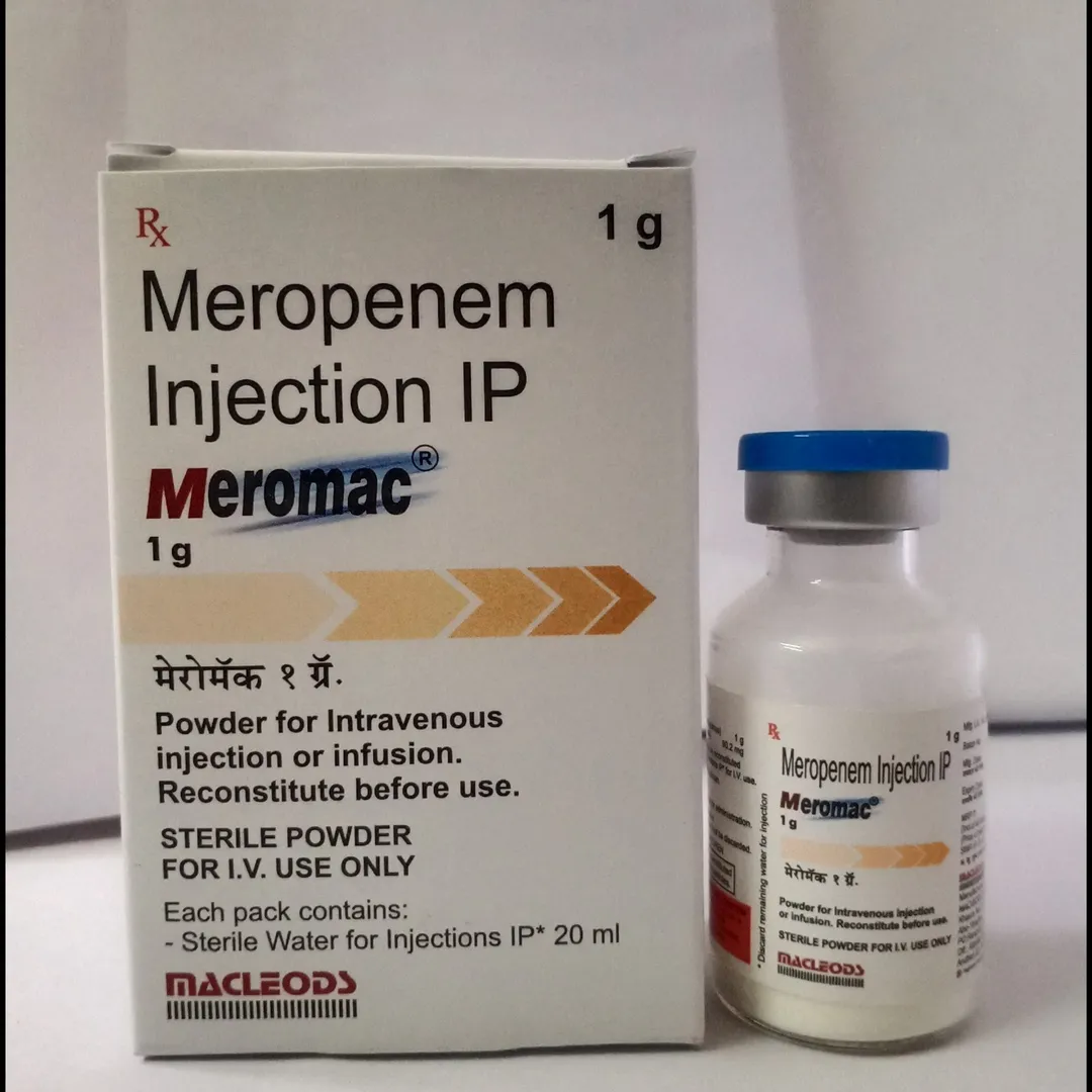 Meropenem 1gm Injection Exporter from India to Washington (USA), London (UK), Dubai (UAE)