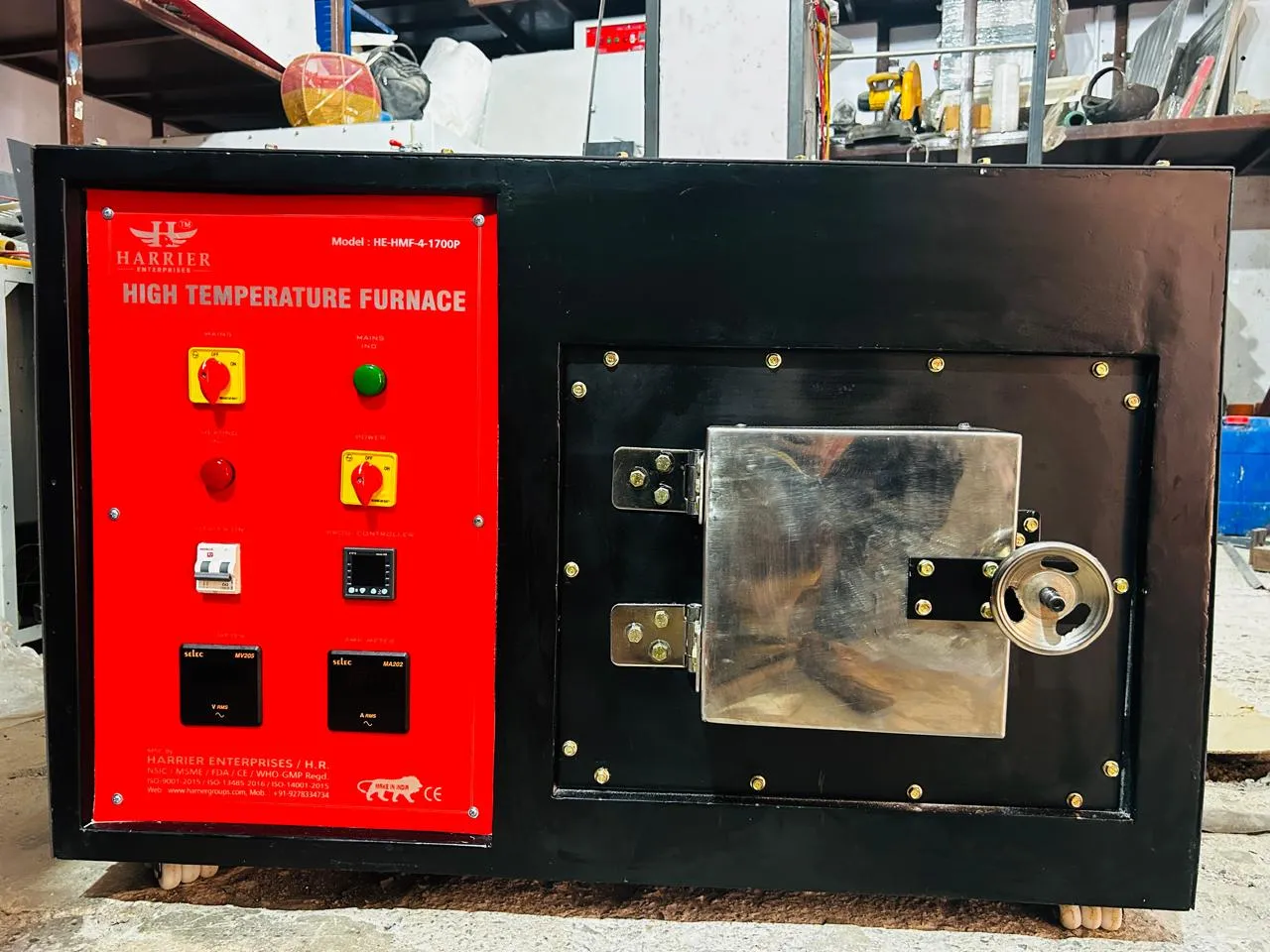 High Temperature Muffle Furnace 1700 Degree image 1