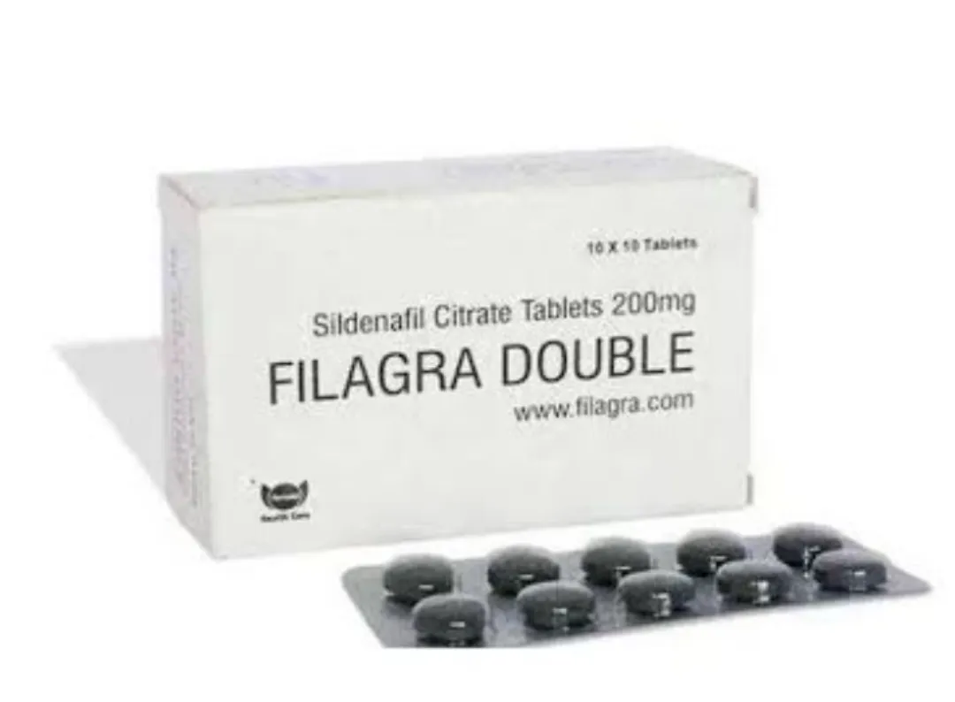 Filigra Double 200 mg Tablets | Sildenafil Citrate 200 mg | High Strength ED Tablets | Export