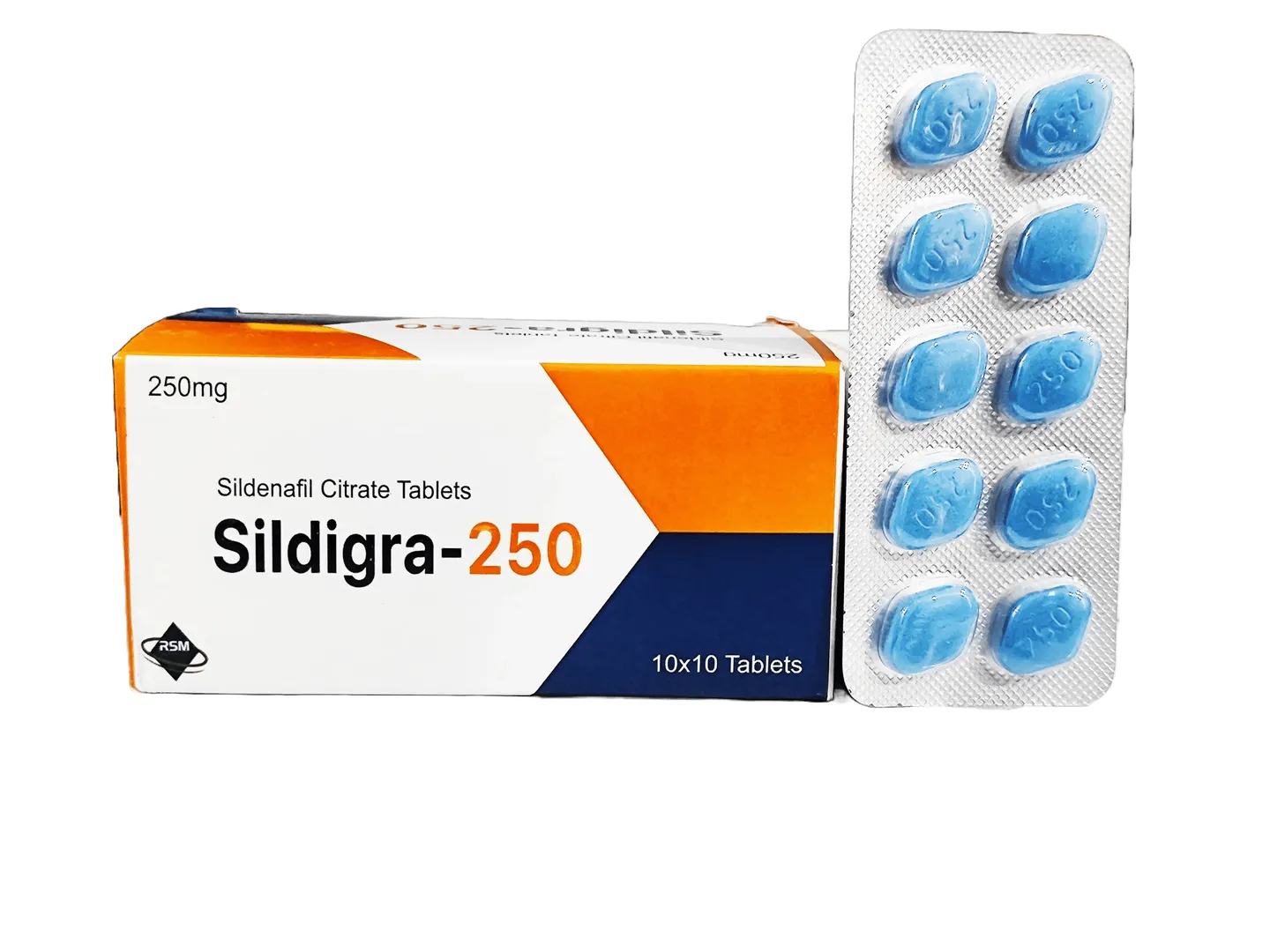 Sildigra 250 (Sildenafil Citrate) Tablet image 1
