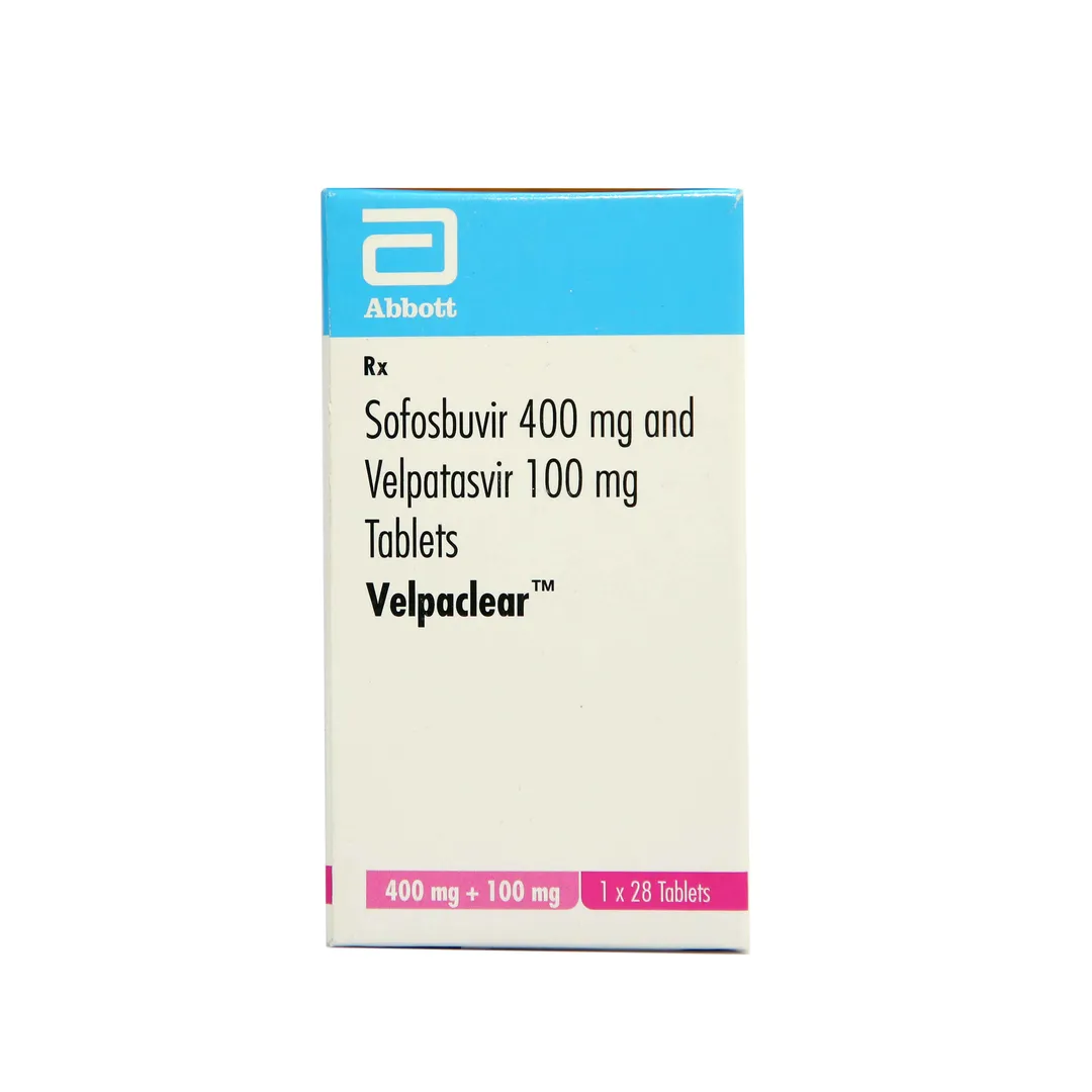 Velpaclear 400mg/100mg (Sofosbuvir + Velpatasvir ) Tablet image 1
