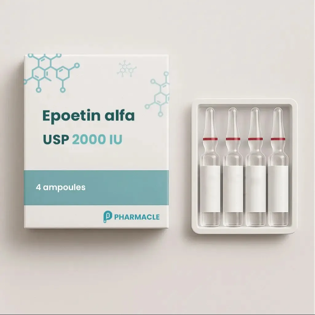 Epoetin Alfa Injection 2000 IU / 4000 IU / 10000 IU Exporter from India | Fast Delivery Globally