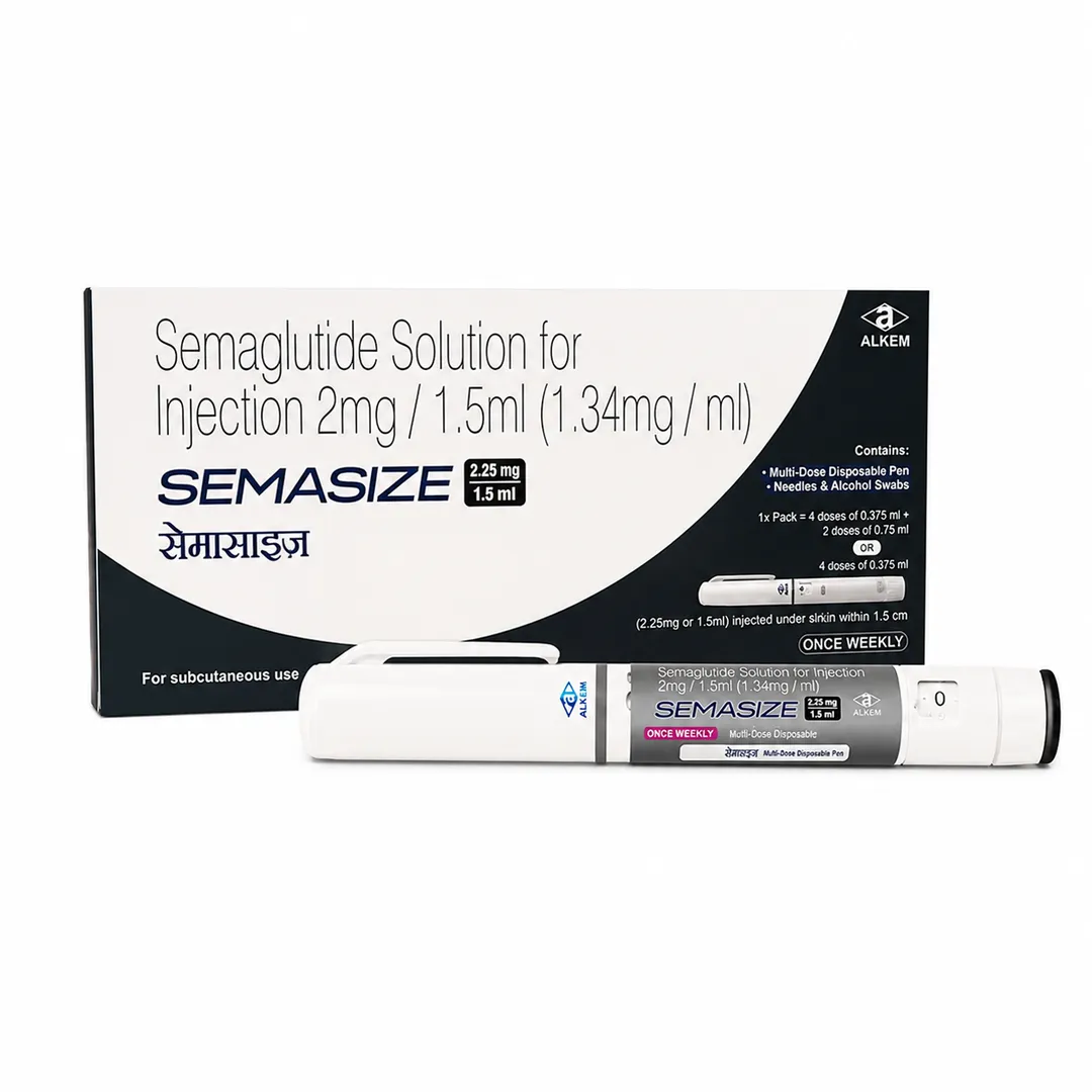 Semasize 0.25 mg Injection | Wholesale Semaglutide Exporter from India — Ernest Impex image 1