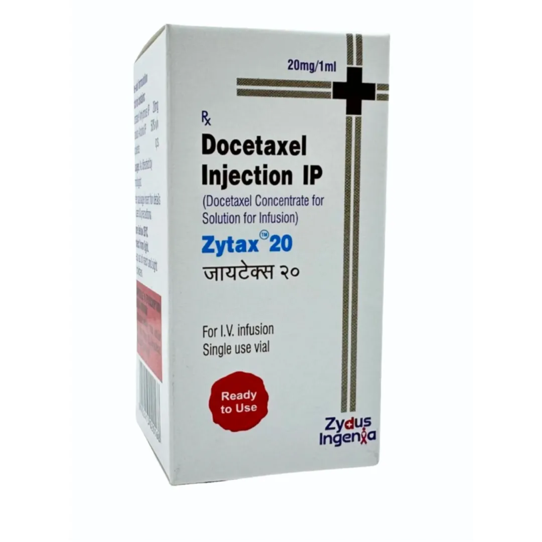 Docetaxel 20mg/ml Injection Exporter from India | Fast Global Delivery to USA, UK, Germany