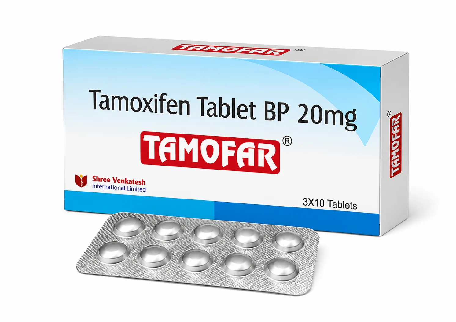 Tamofar (Tamoxifen 20mg) Tablets: Verified Pharmaceutical Exporter from India | Bulk Supplier for USA, UK, Australia, Thailand, Singapore & Jamaica image 1
