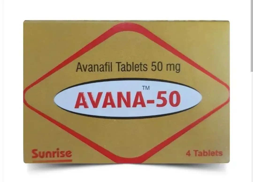 Avana 50 mg (Avanafil 50 mg) Tablets Exporter & Global Supplier from India