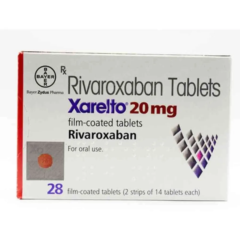 Rivaroxaban Tablets Exporter from India to Washington (USA), London (UK), Dubai (UAE), South Africa