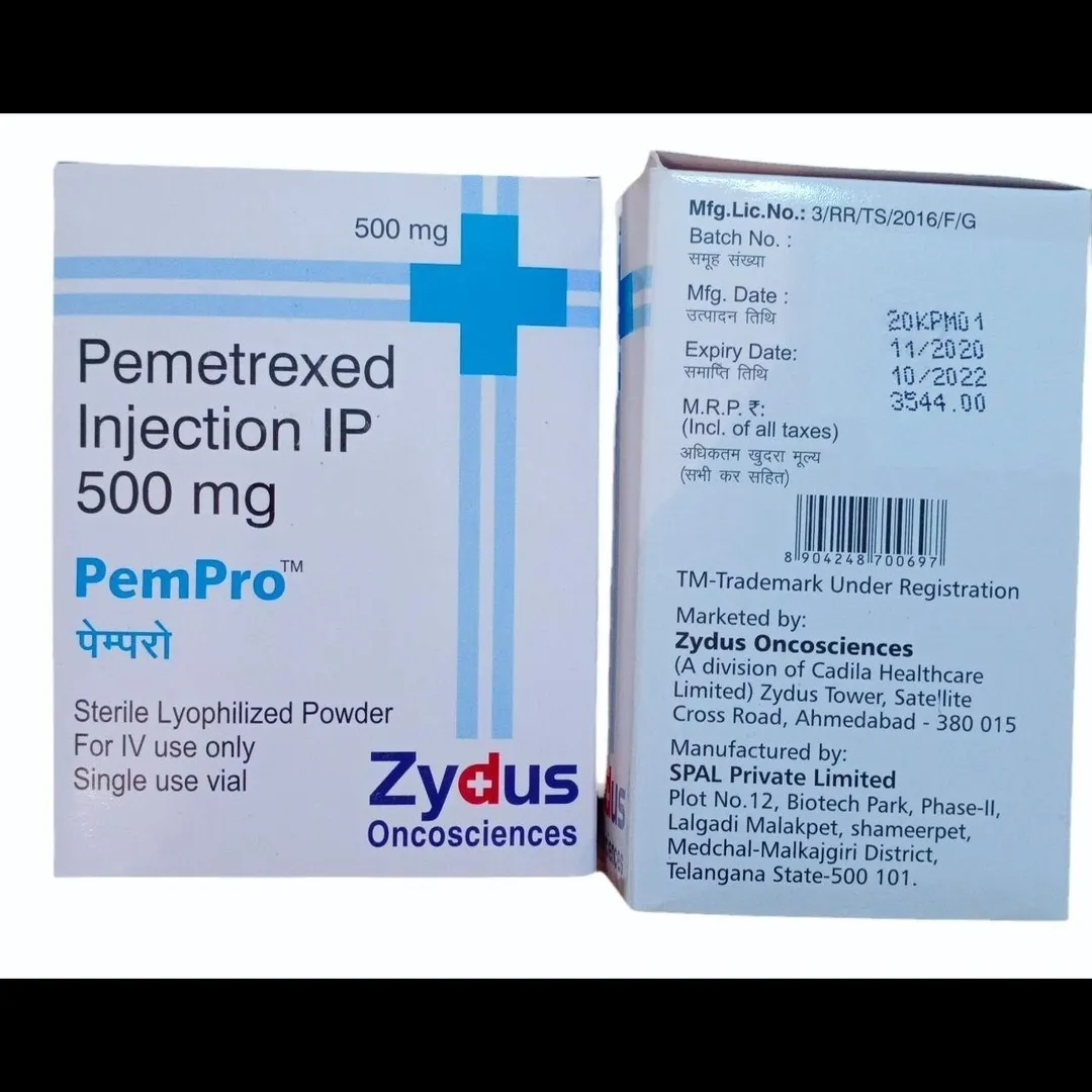 Pemetrexed 500mg Injection South Africa | Reliable Oncology Medicine Supplier